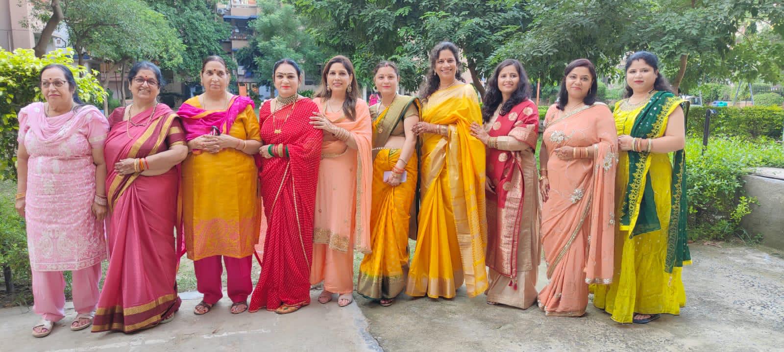 Karwachauth celebrations at Shivalika