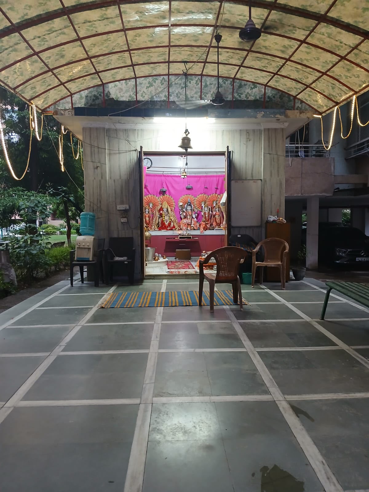 Temple at Shivalika Apartment